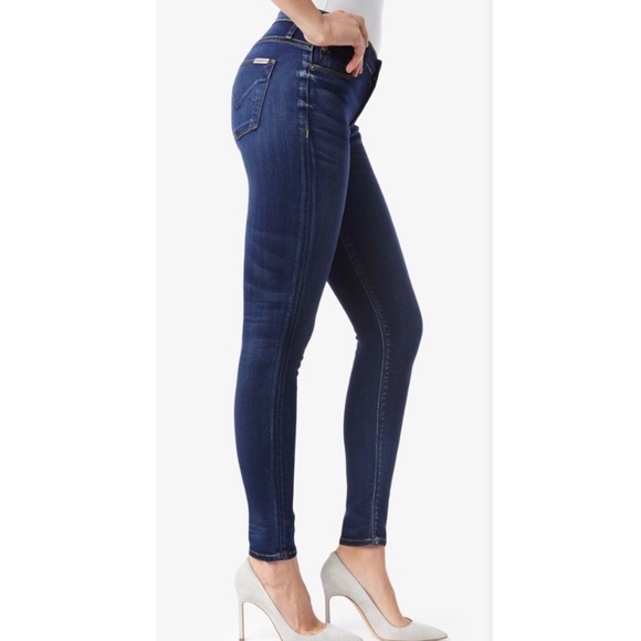 Hudson Skinny Jeans Blue 24 Extra Small - Picture 3 of 11